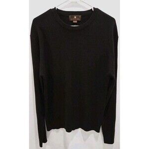 Toscano - Merino Wool Crew Pullover Sweater - Mens Sz M - Dark Red - Casual